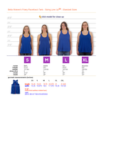 Load image into Gallery viewer, Fireman's Brew - Women's Flowy Melange Racerback Tank